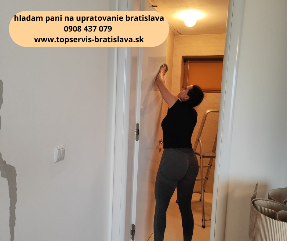 2 hladam pani na upratovanie bratislava