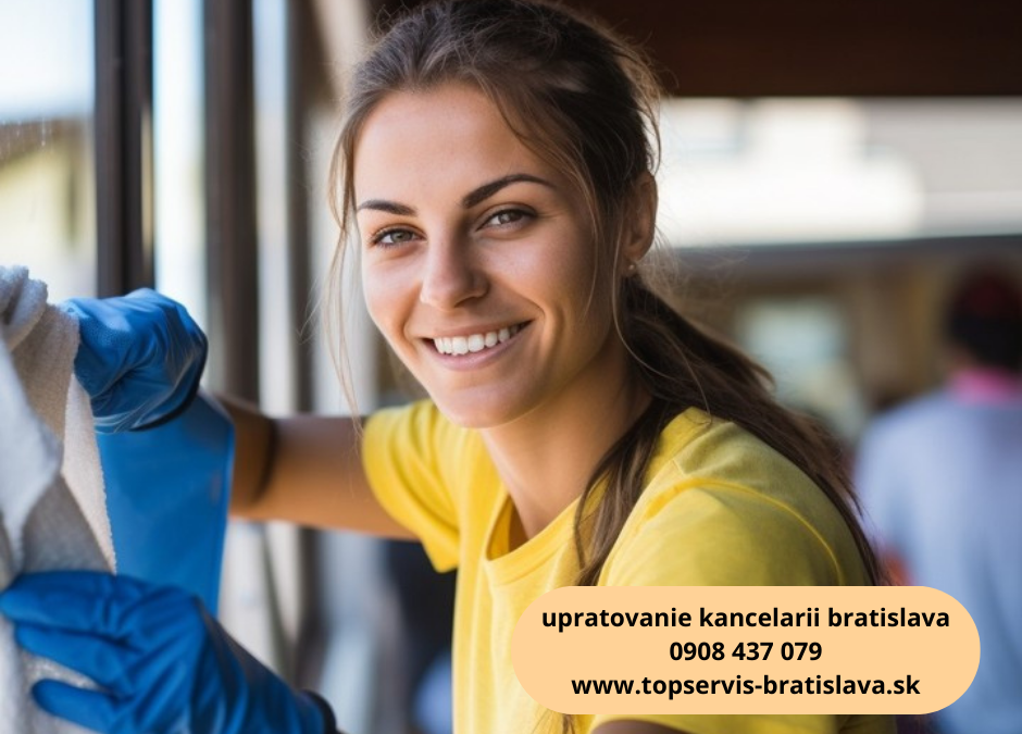 Upratovanie kancelárií Bratislava: Spoľahnite sa na profesionálov z Topservis